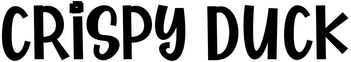 Crispy Duck Font