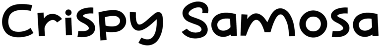 Crispy Samosa Font