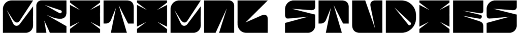 Critical Studies Font