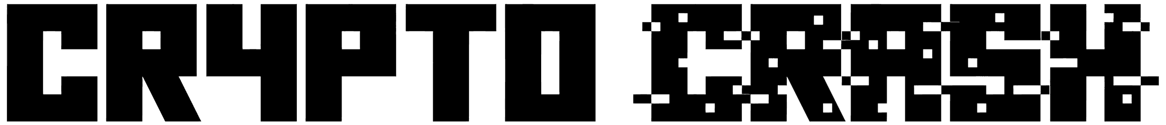 Crypto Crash Font