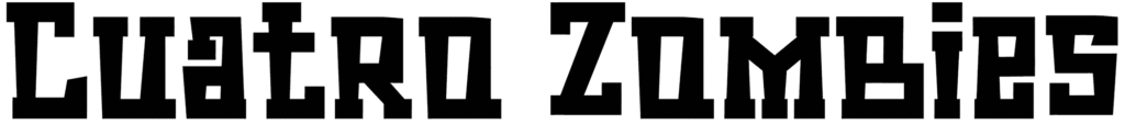 Cuatro Zombies Font