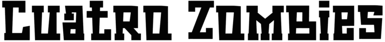 Cuatro Zombies Font