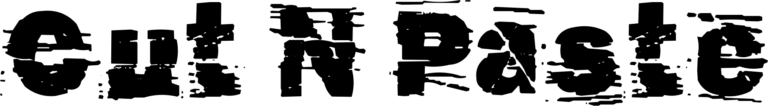 Cut N Paste Font