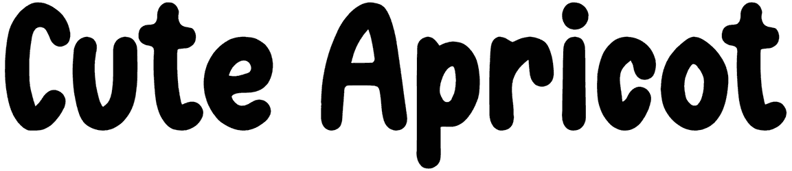 Cute Apricot Font