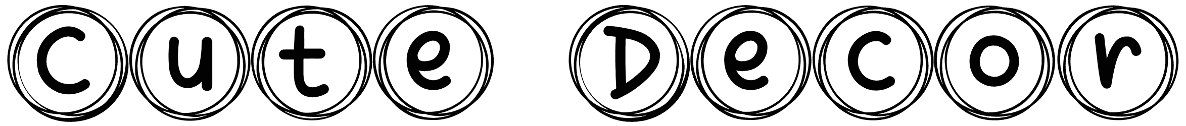 Cute Decor Font