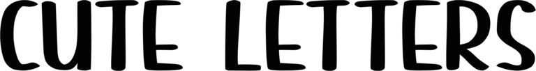 Cute Letters Font