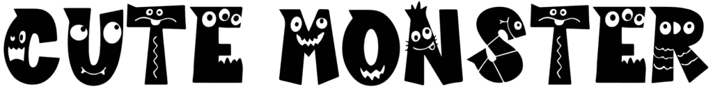 Cute Monster Font