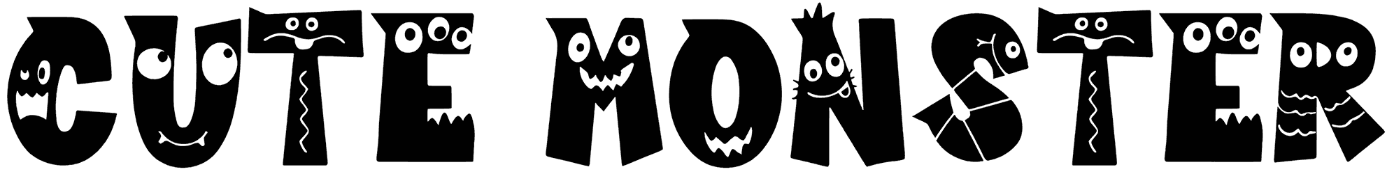 Cute Monster Font