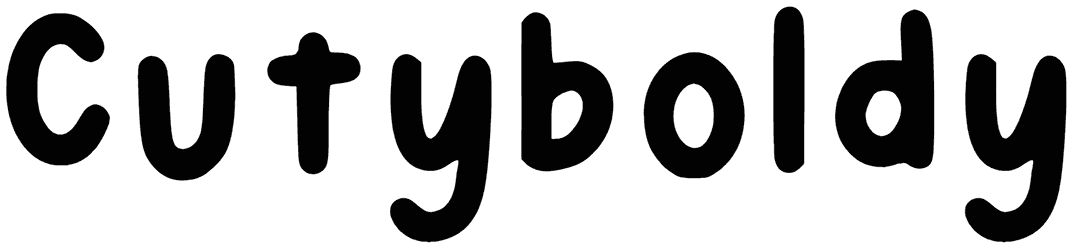 Cutyboldy Font