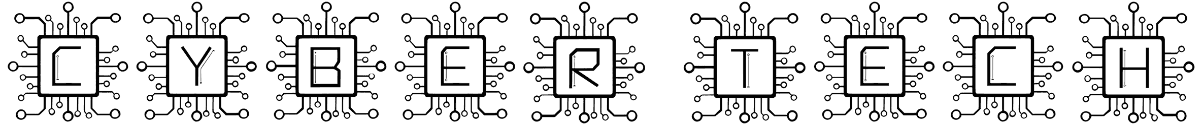 CyberTech Monogram Font