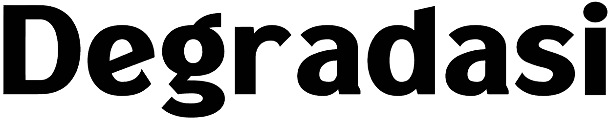 D Degradasi Font