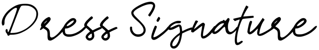 d Dress Signature Font