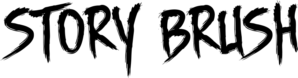 DHF Story Brush Font