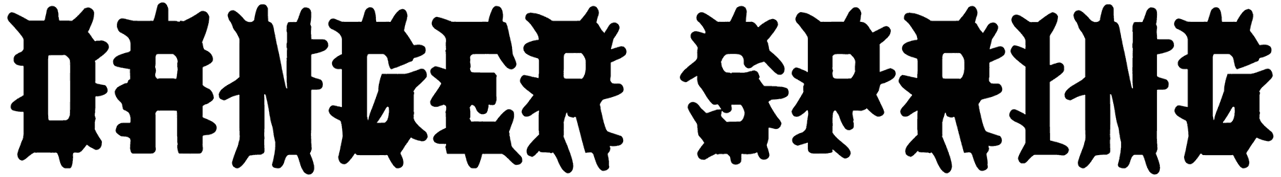 Danger Spring Font