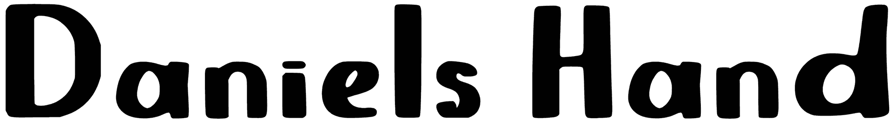 Daniels Hand Font