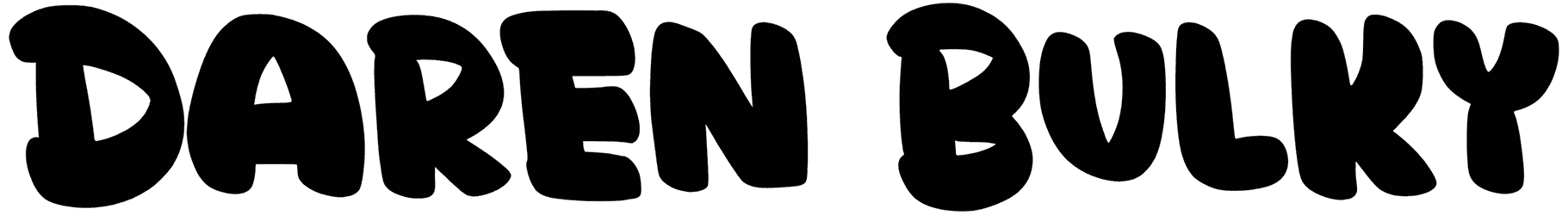 Daren Bulky Font