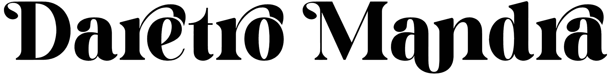 Daretro Mandra Font