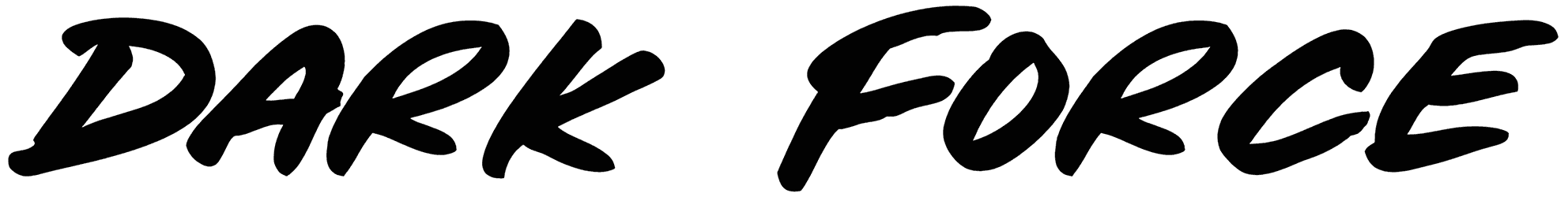 Dark Force Font