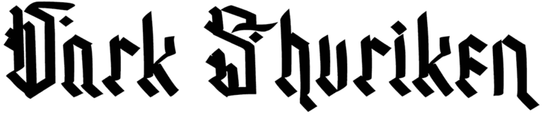Dark Shuriken Font
