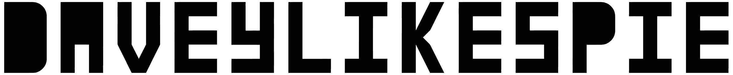 Daveylikespie Font