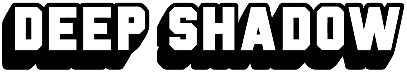 Deep Shadow Font