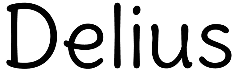Delius Font