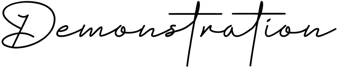 Demonstration Font