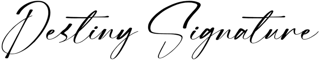 Destiny Signature Font