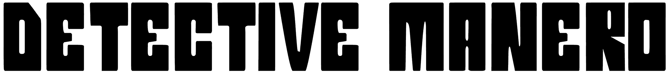 Detective Manero Font