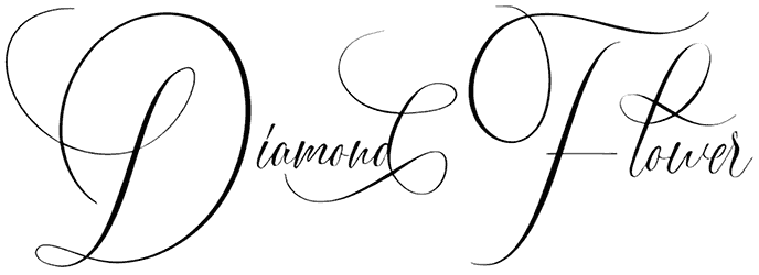 Diamond Flower Font