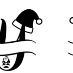 Diary Santa Monogram Font