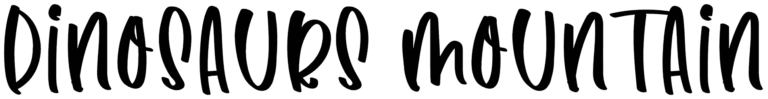 Dinosaurs Mountain Font