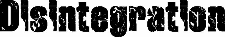 Disintegration Font