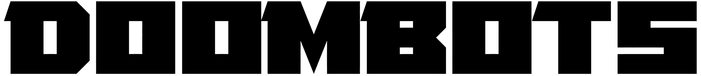 Doombots Font