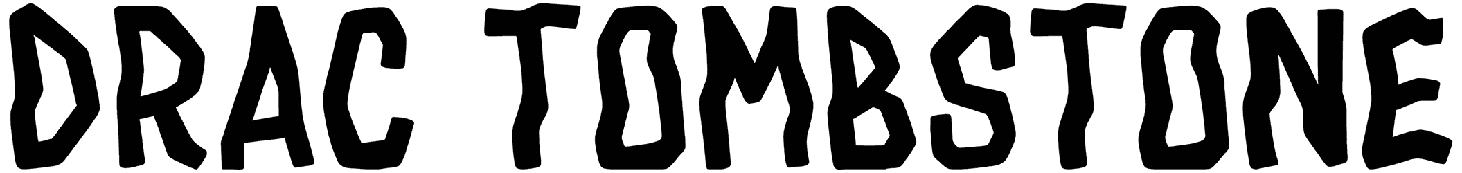 Drac Tombstone Font