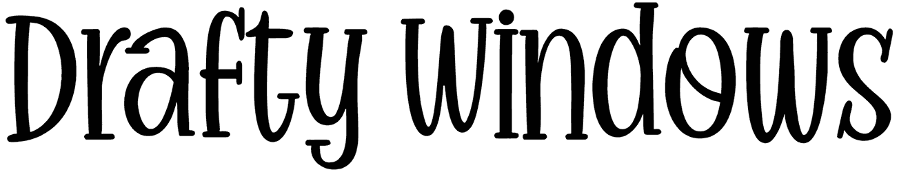Drafty Windows Font