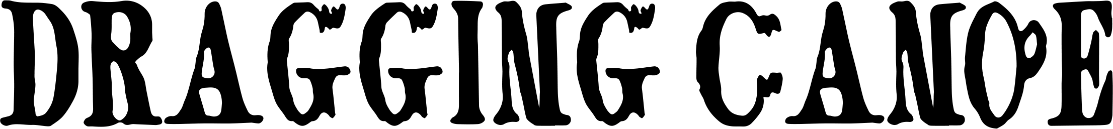 Dragging Canoe Font