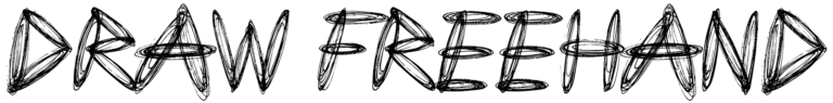 Draw Freehand Font