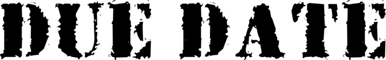 Due Date Font