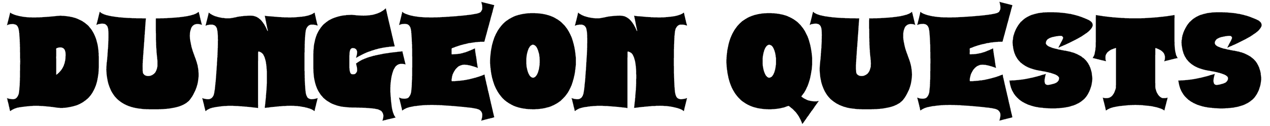 Dungeon Quests Font