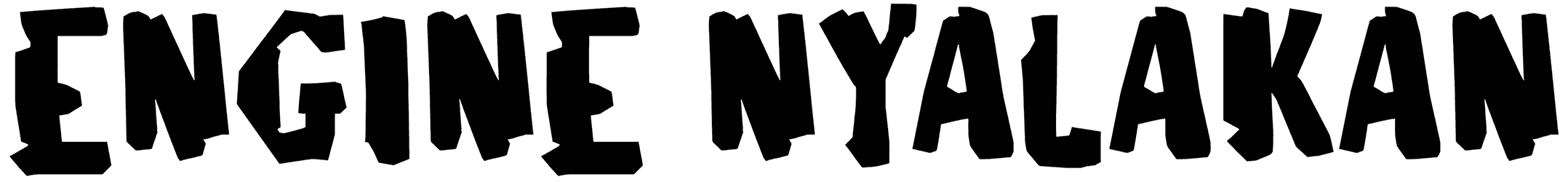 E Engine Nyalakan Font