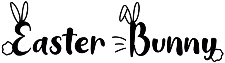 Easter Bunny Font