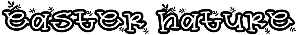 Easter Nature Font
