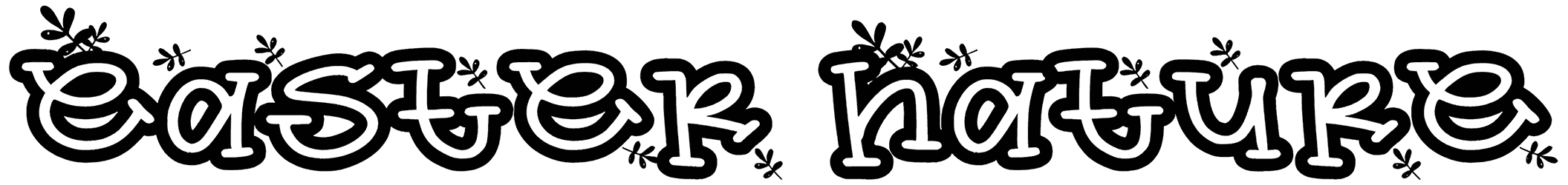 Easter Nature Font