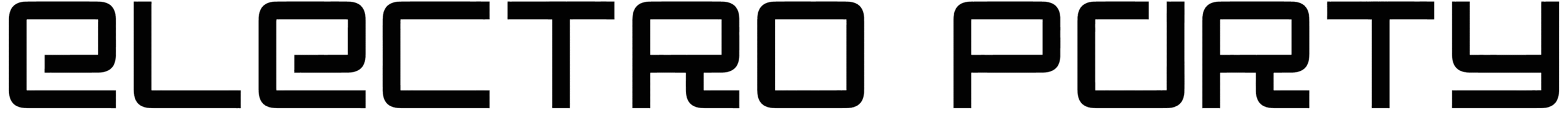 Electro Party Font