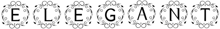 Elegant Monogram Font