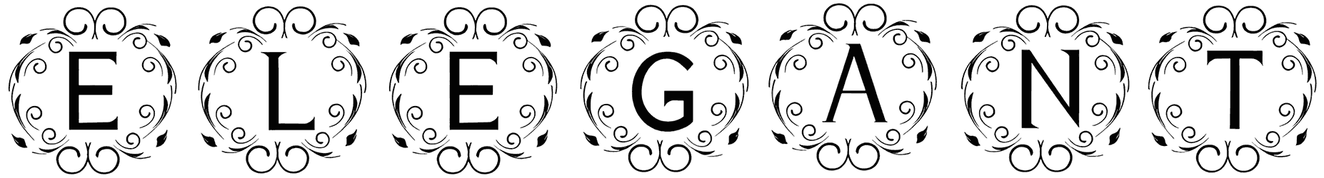 Elegant Monogram Font