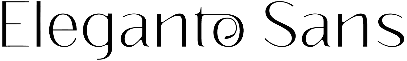 Eleganto Sans Font