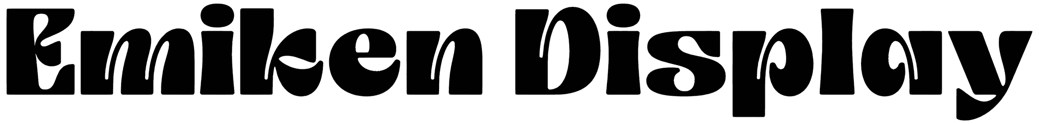 Emiken Display Font