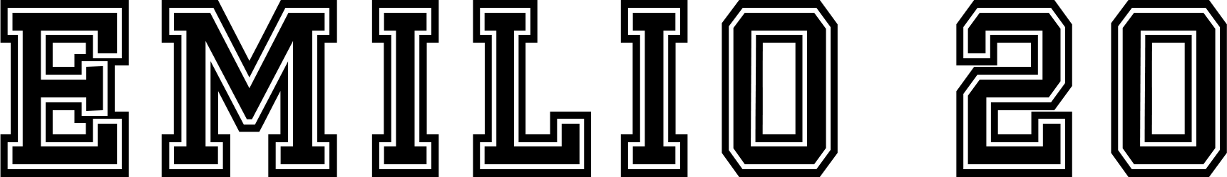 Emilio 20 Font